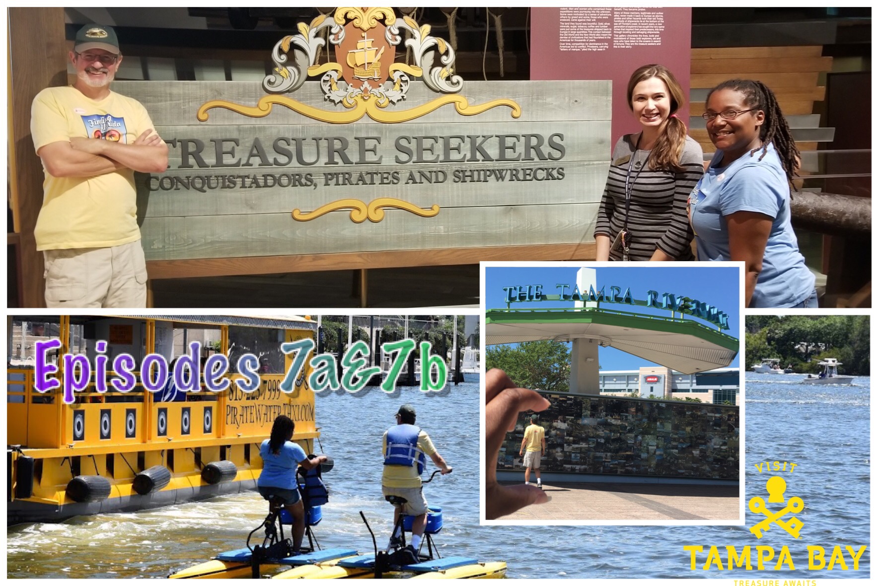 Jaime and Glenn Find Hidden Treasures Along the Tampa Bay Riverwalk